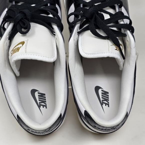 Nike Women's Dunk Low LX Black Croc FJ2260-003 Black-Sail-Gum Button Sz 13.5 New